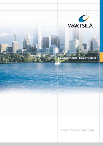 Thumbnail Wärtsilä
 Sustainability Report 2000