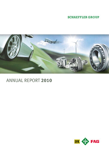 Thumbnail Schaeffler Annual Report 2010