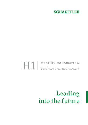 Thumbnail Schaeffler Financial Report 2018-h1