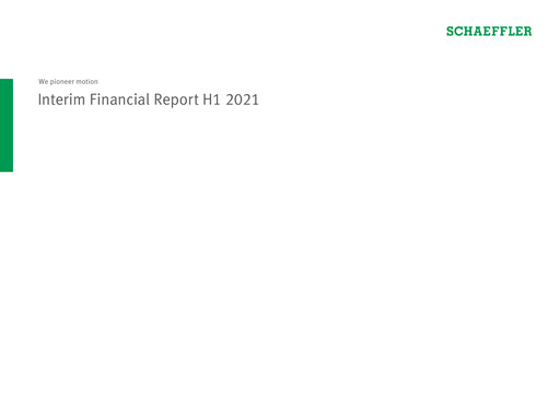 Thumbnail Schaeffler Financial Report 2021-h1