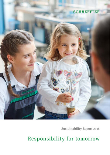 Thumbnail Schaeffler Sustainability Report 2016