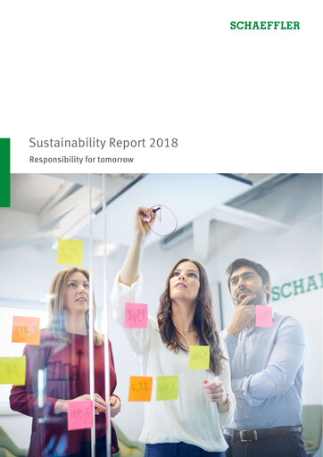 Thumbnail Schaeffler Sustainability Report 2018