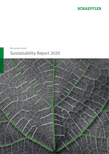 Thumbnail Schaeffler Sustainability Report 2020