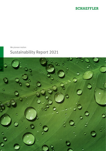 Thumbnail Schaeffler Sustainability Report 2021