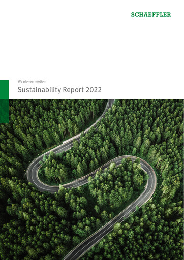 Thumbnail Schaeffler Sustainability Report 2022