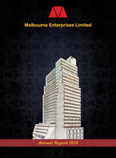 Thumbnail Melbourne Enterprises Annual Report 2009-2010