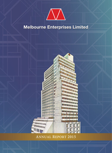 Thumbnail Melbourne Enterprises Annual Report 2014-2015