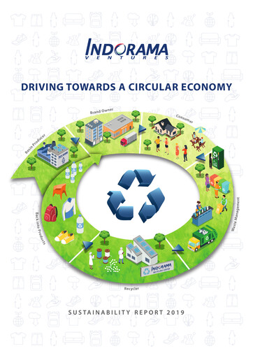 Thumbnail Indorama Ventures
 Sustainability Report 2019