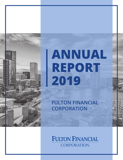 Thumbnail Fulton Financial Annual Report 2019