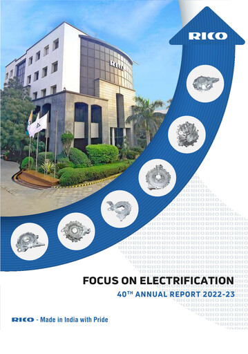 Thumbnail Rico Auto Industries Annual Report 2022-2023