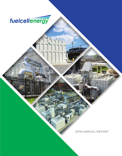 Thumbnail FuelCell Energy
 Annual Report 2018
