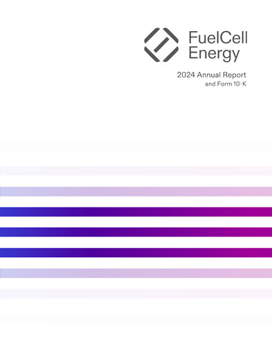 Thumbnail FuelCell Energy
 Annual Report 2024