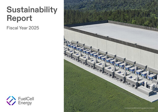 Thumbnail FuelCell Energy
 Sustainability Report 2025