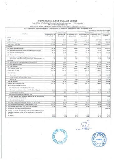 Thumbnail Indian Metals & Ferro Alloys Quarterly Report 2024-q2