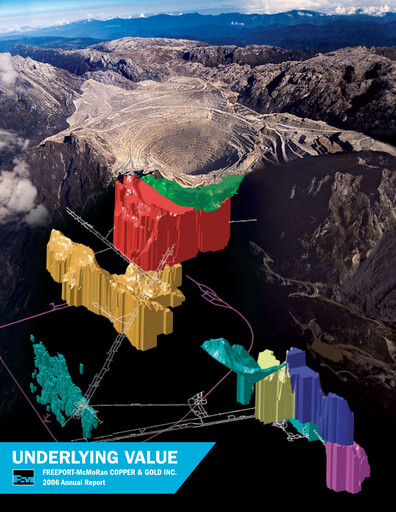 Thumbnail Freeport-McMoRan Annual Report 2006