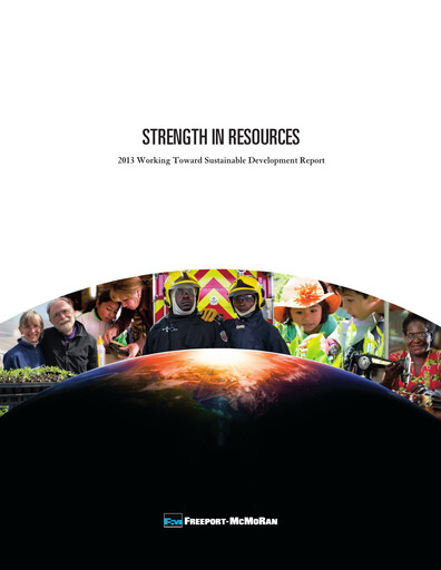 Thumbnail Freeport-McMoRan Sustainability Report 2013