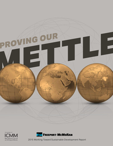 Thumbnail Freeport-McMoRan Sustainability Report 2015