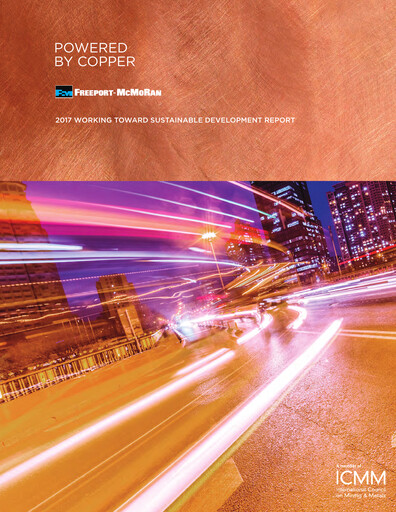 Thumbnail Freeport-McMoRan Sustainability Report 2017