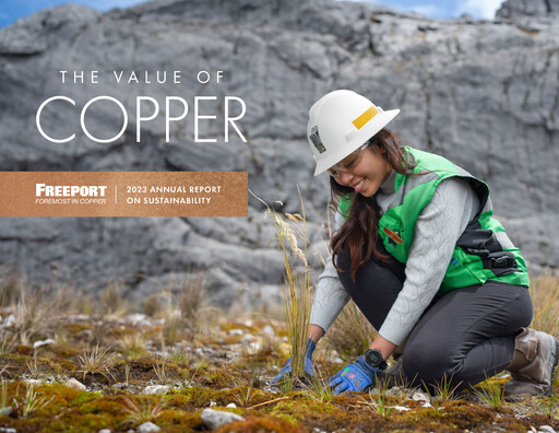 Thumbnail Freeport-McMoRan Sustainability Report 2023