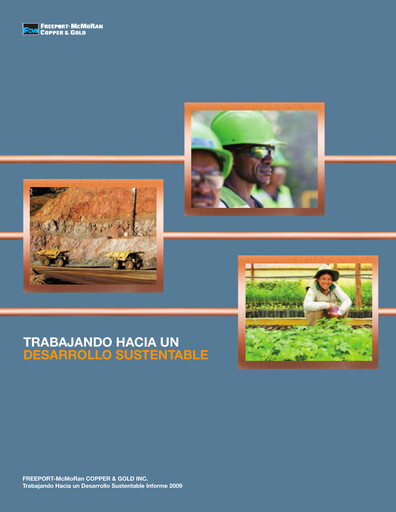 Thumbnail Freeport-McMoRan Sustainability Report 2009