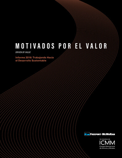 Thumbnail Freeport-McMoRan Sustainability Report 2016