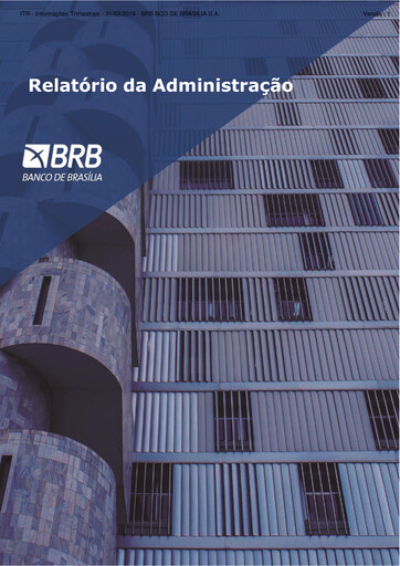 Vorschaubild Banco de Brasília Quartalsbericht 2019-q1