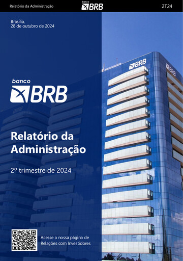 Miniature Banco de Brasília Rapport trimestriel 2024-q2