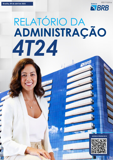 Miniature Banco de Brasília Rapport trimestriel 2024-q4