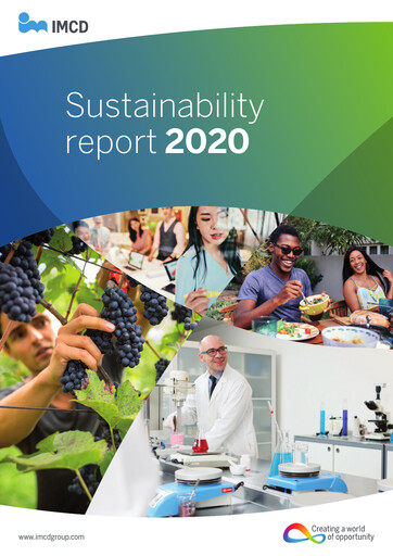 Thumbnail IMCD
 Sustainability Report 2020