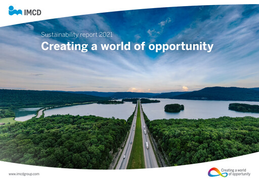 Thumbnail IMCD
 Sustainability Report 2021