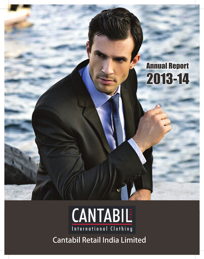 Thumbnail Cantabil Retail India
 Annual Report 2013-2014