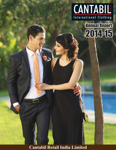 Thumbnail Cantabil Retail India
 Annual Report 2014-2015