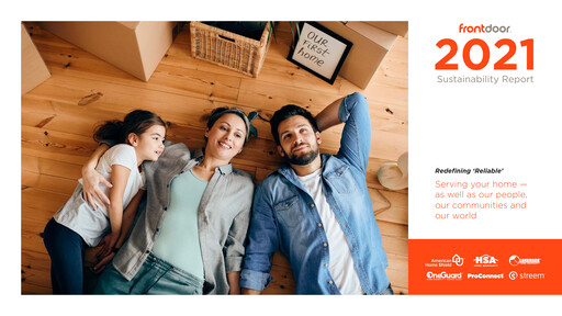 Thumbnail Frontdoor Sustainability Report 2021