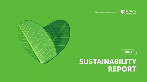 Thumbnail Freedom Holding Sustainability Report 2024