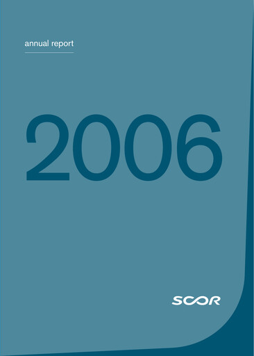 Thumbnail Scor
 Annual Report 2006