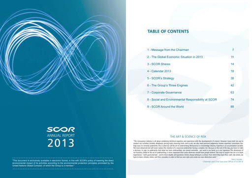 Thumbnail Scor
 Annual Report 2013