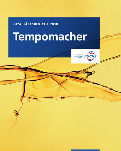 Thumbnail Fuchs Petrolub
 Annual Report 2018