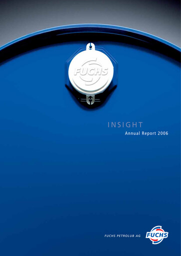 Thumbnail Fuchs Petrolub
 Annual Report 2006