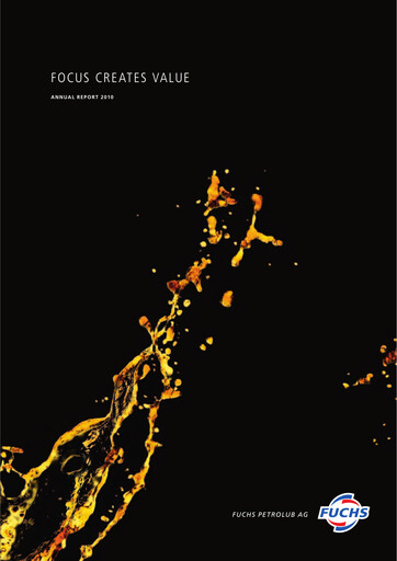 Thumbnail Fuchs Petrolub
 Annual Report 2010