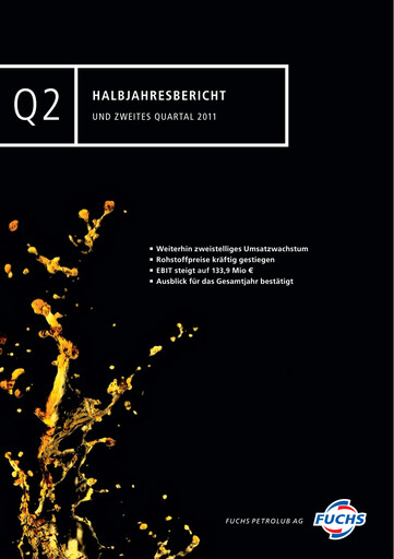 Thumbnail Fuchs Petrolub
 Financial Report 2011-h1
