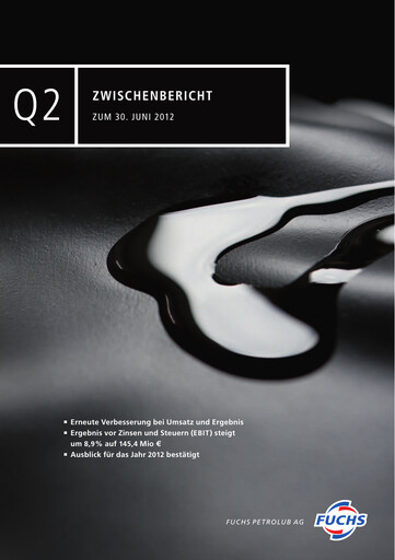 Thumbnail Fuchs Petrolub
 Financial Report 2012-h1