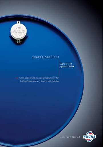 Thumbnail Fuchs Petrolub
 Quarterly Report 2007-q1