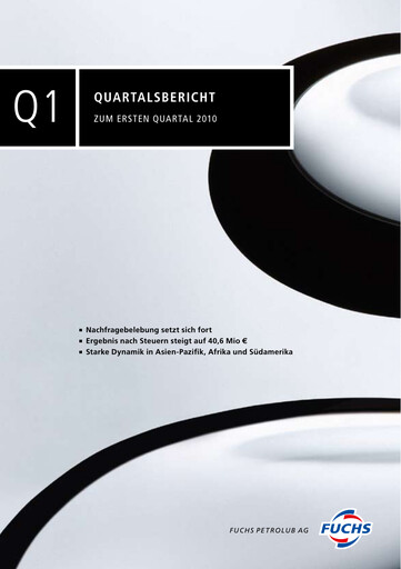 Thumbnail Fuchs Petrolub
 Quarterly Report 2010-q1
