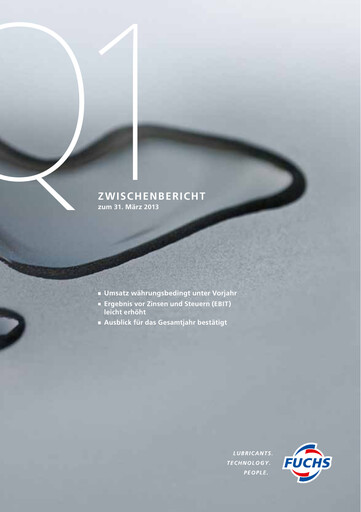 Thumbnail Fuchs Petrolub
 Quarterly Report 2013-q1