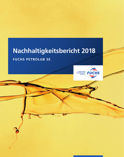 Thumbnail Fuchs Petrolub
 Sustainability Report 2018