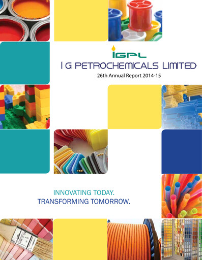 Thumbnail I.g. Petrochemicals
 Annual Report 2014-2015