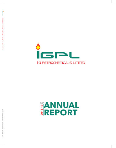 Thumbnail I.g. Petrochemicals
 Annual Report 2018-2019