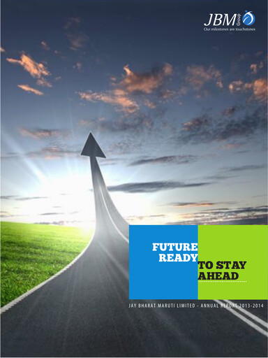 Thumbnail Jay Bharat Maruti Annual Report 2013-2014