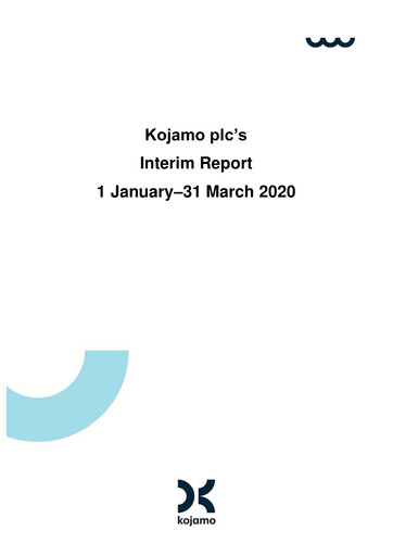 Miniature Kojamo Rapport trimestriel 2020-q1