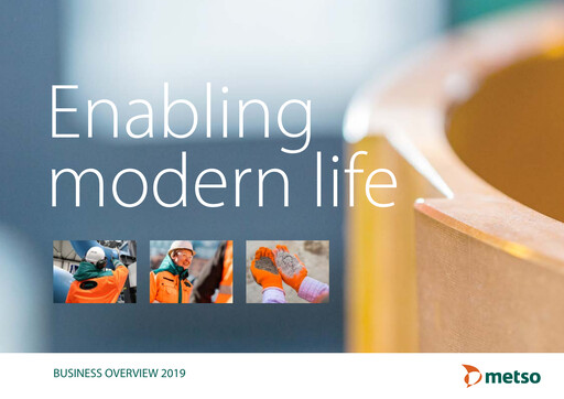 Thumbnail Metso Annual Report 2019